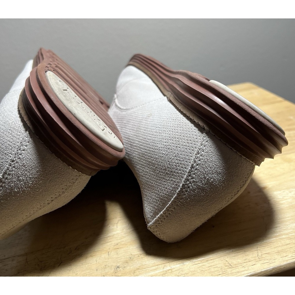 Cole Haan Original Grand Mens 12 Gray Suede Oxford Shoes Lightweight Comfort - Picture 7 of 12